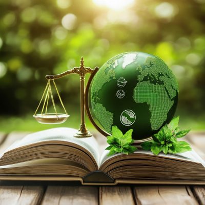 green-globe-law-book-environment-eco-friendly-generated-by-ai